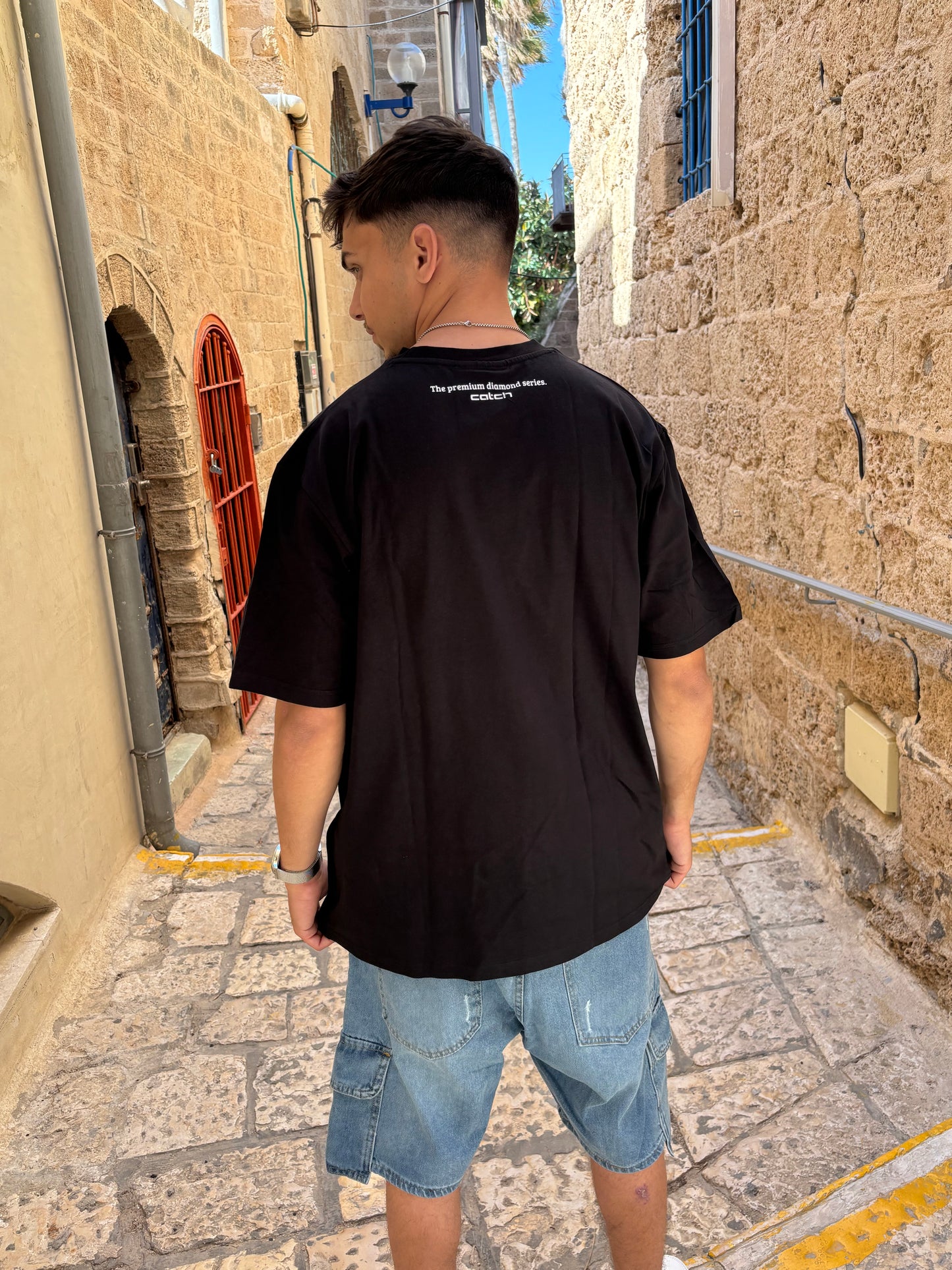 W-חולצה קצרה(שחור)