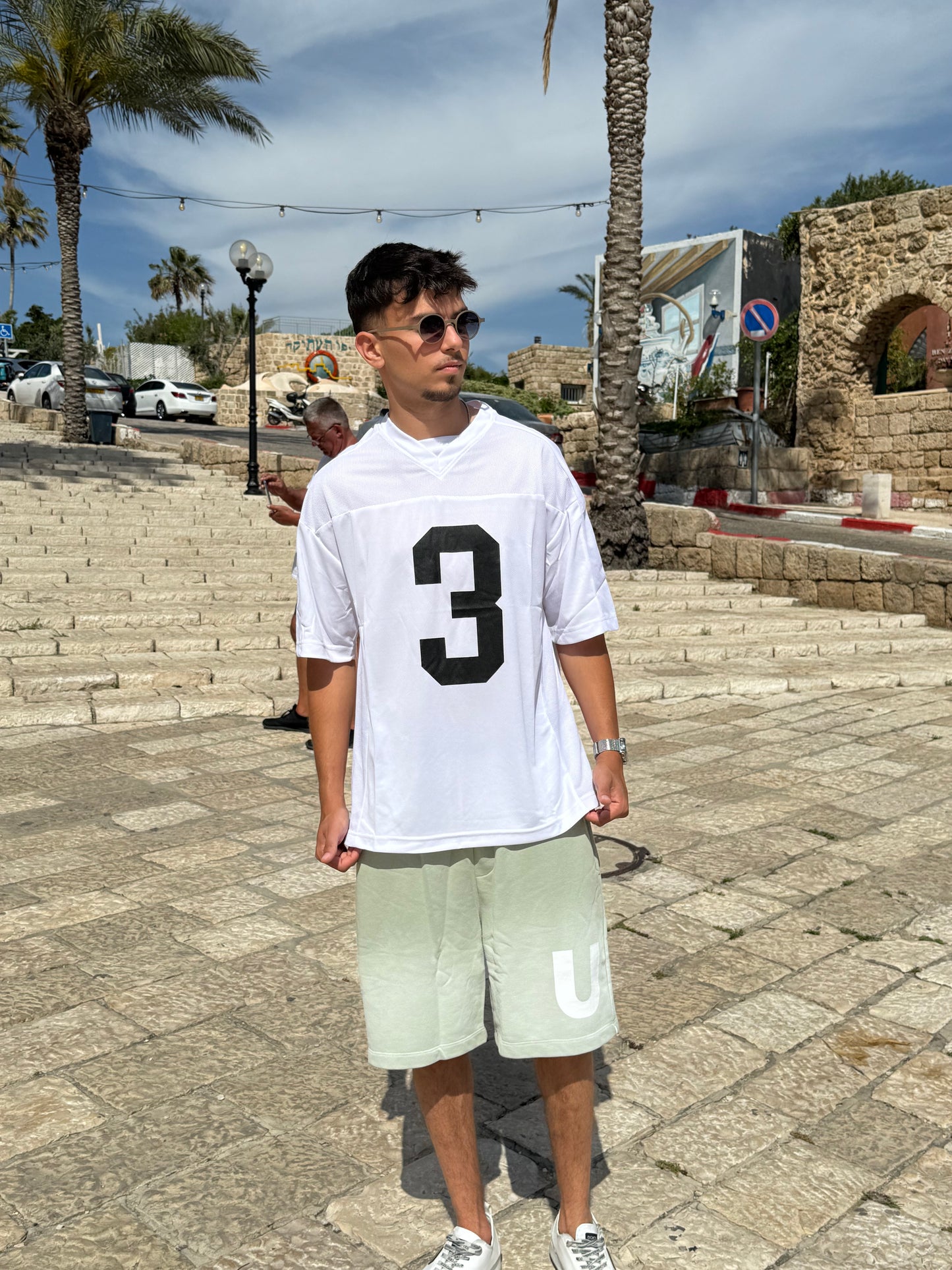 UNAFFECTED- מכנס קצר (ירוק)