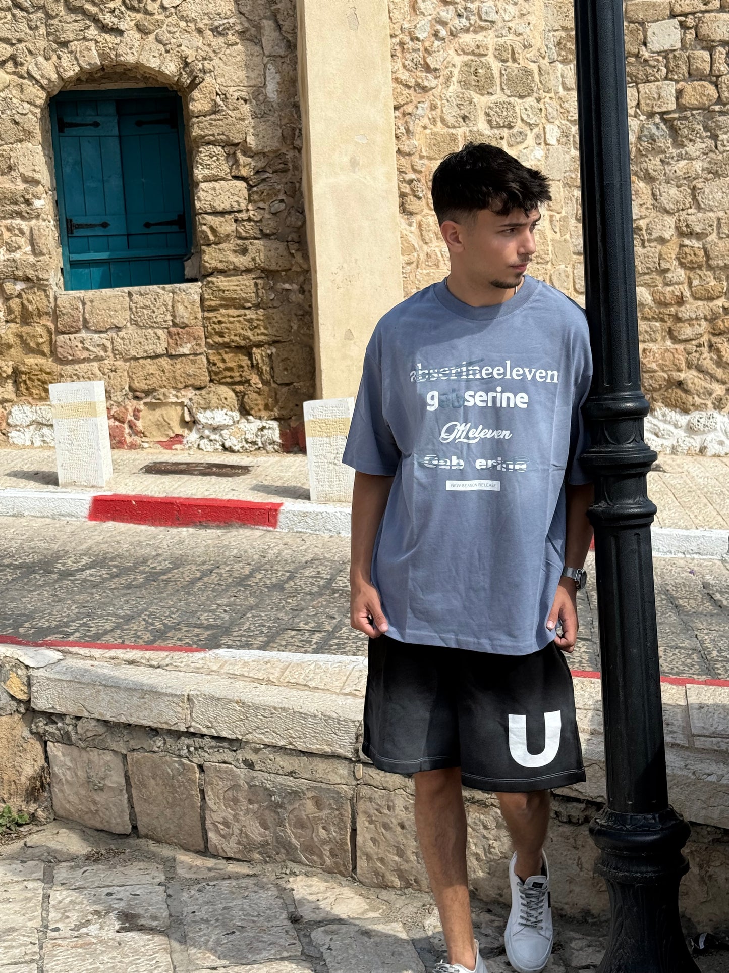 UNAFFECTED- (שחור) מכנס קצר