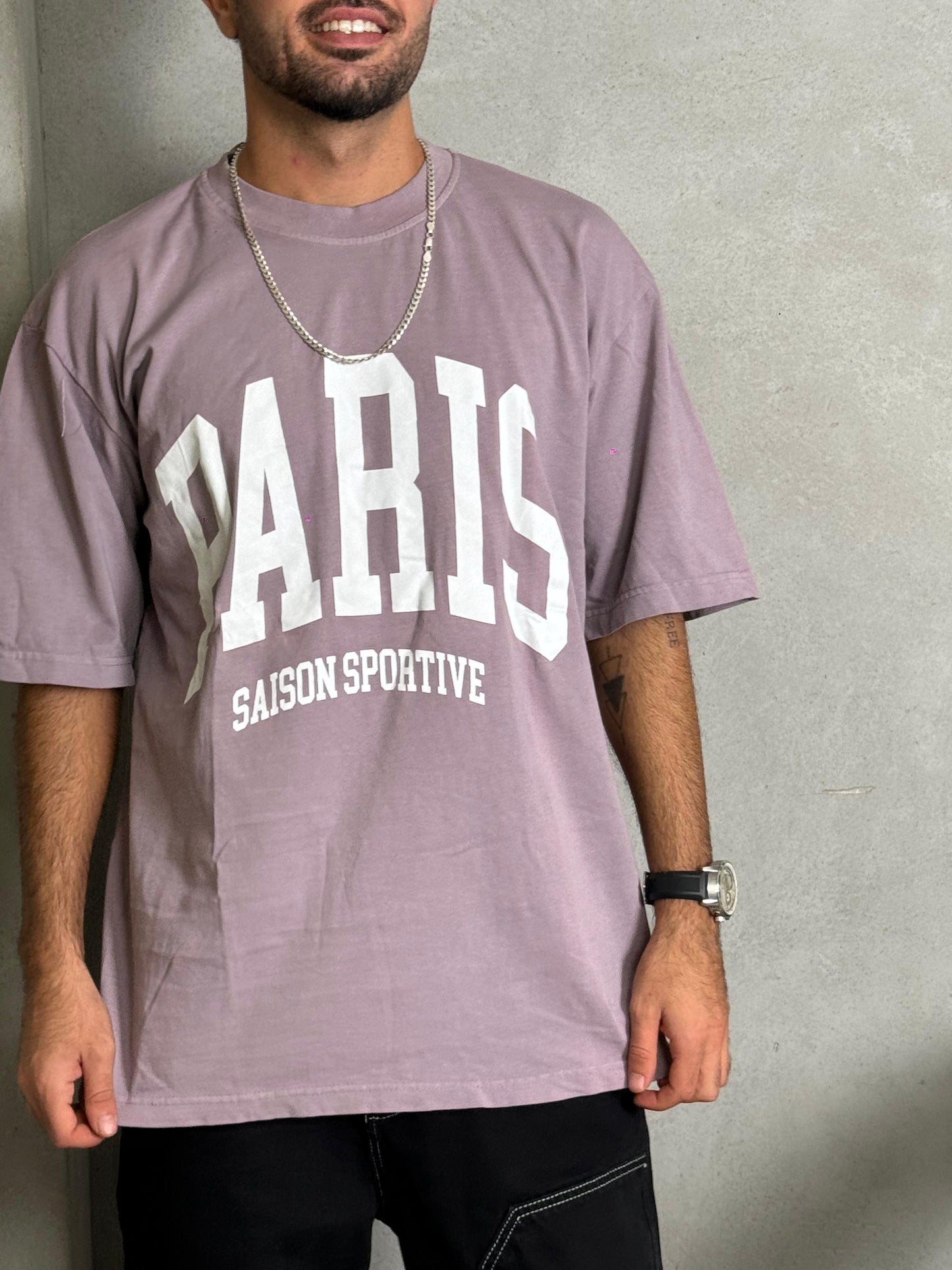 PARIS -חולצה קצרה