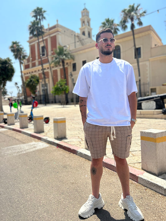 CALI - מכנס קצר (בז')