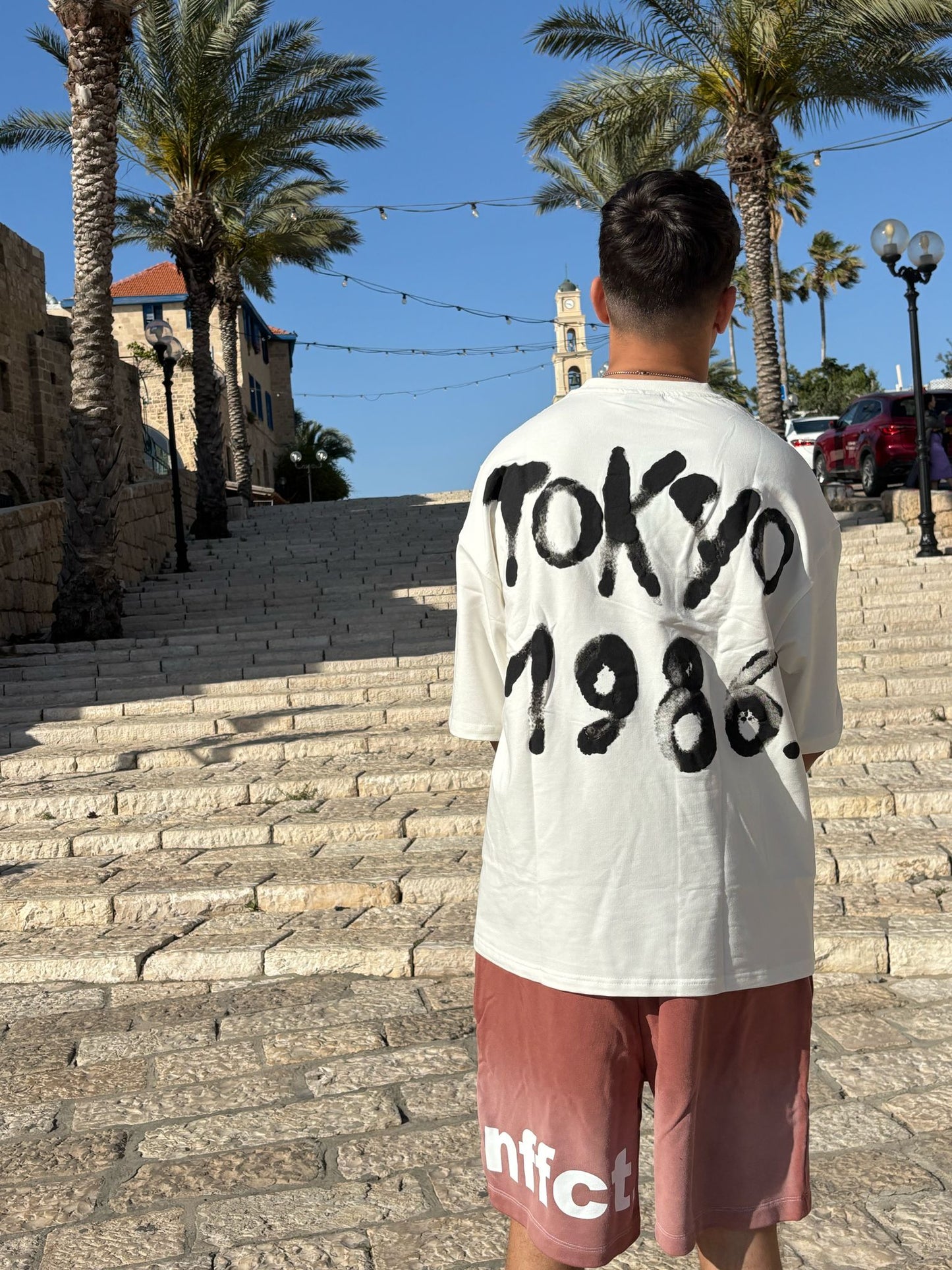 UNAFFECTED- (ורוד) מכנס קצר